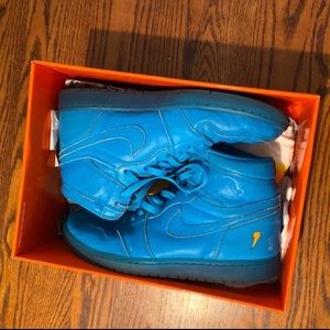 Size 11 Cool Blue Gatorade x Nike